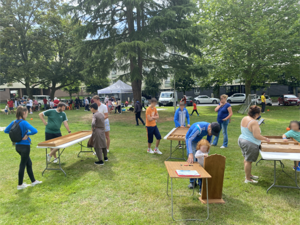 Jeux en bois exterieur enfants et adultes