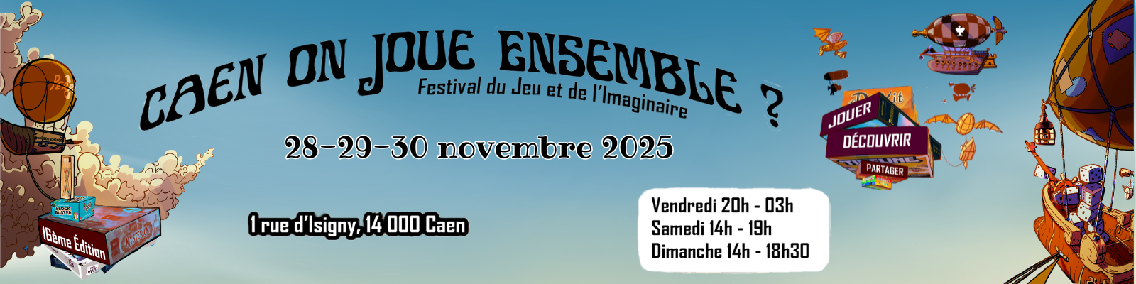 Bande événement Festival